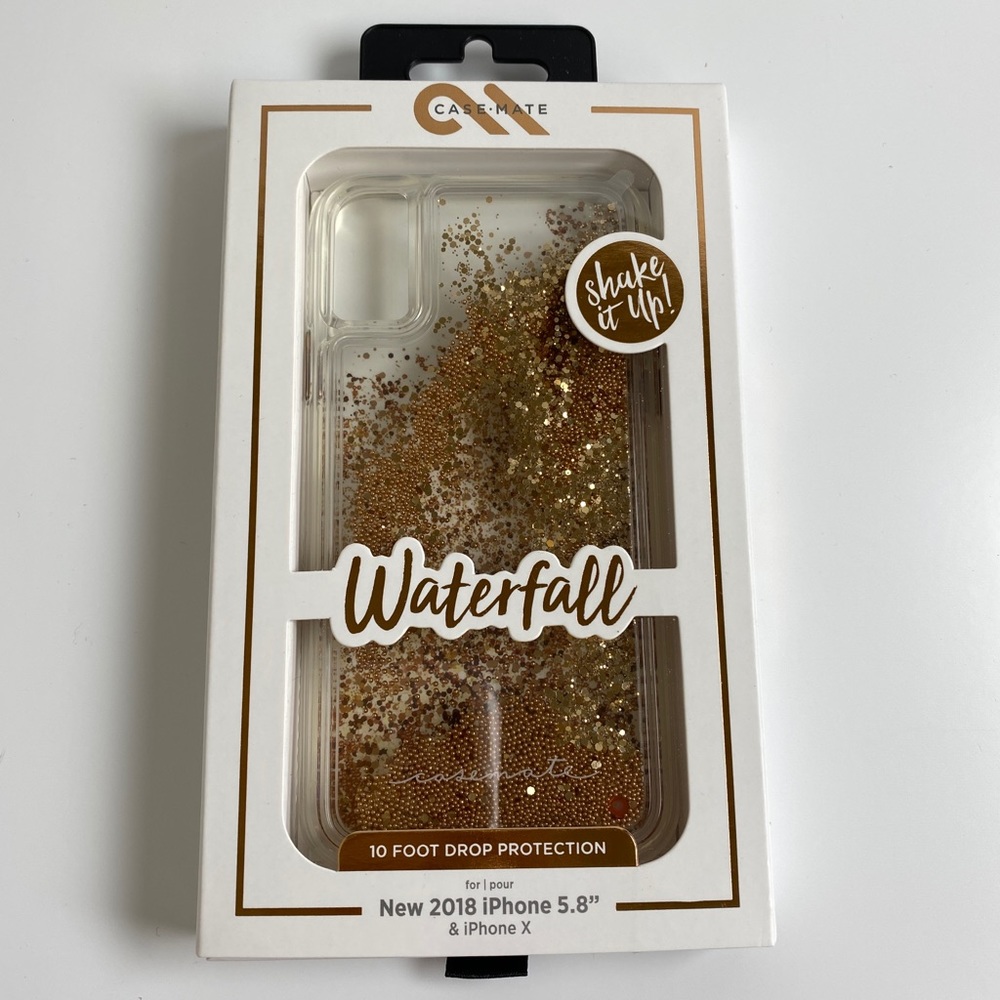 Case-Mate Waterfall Case iPhone X iPhone XS